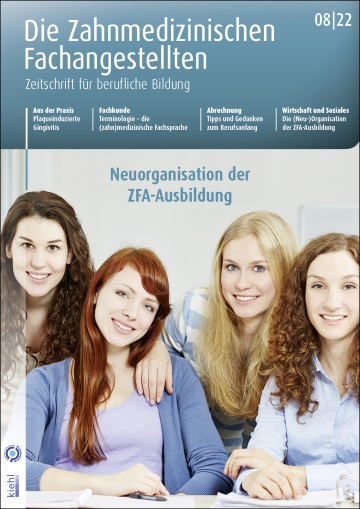 ZFA - Die Zahnmedizinischen Fachangestellten