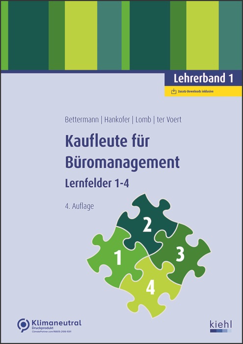 Kaufleute für Büromanagement – Lehrerband 1 – Lernfelder 1-4
