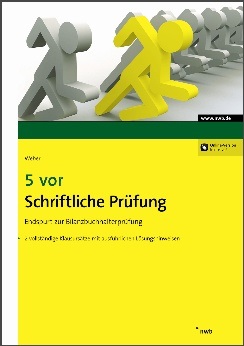 5 vor Schriftliche Prüfung